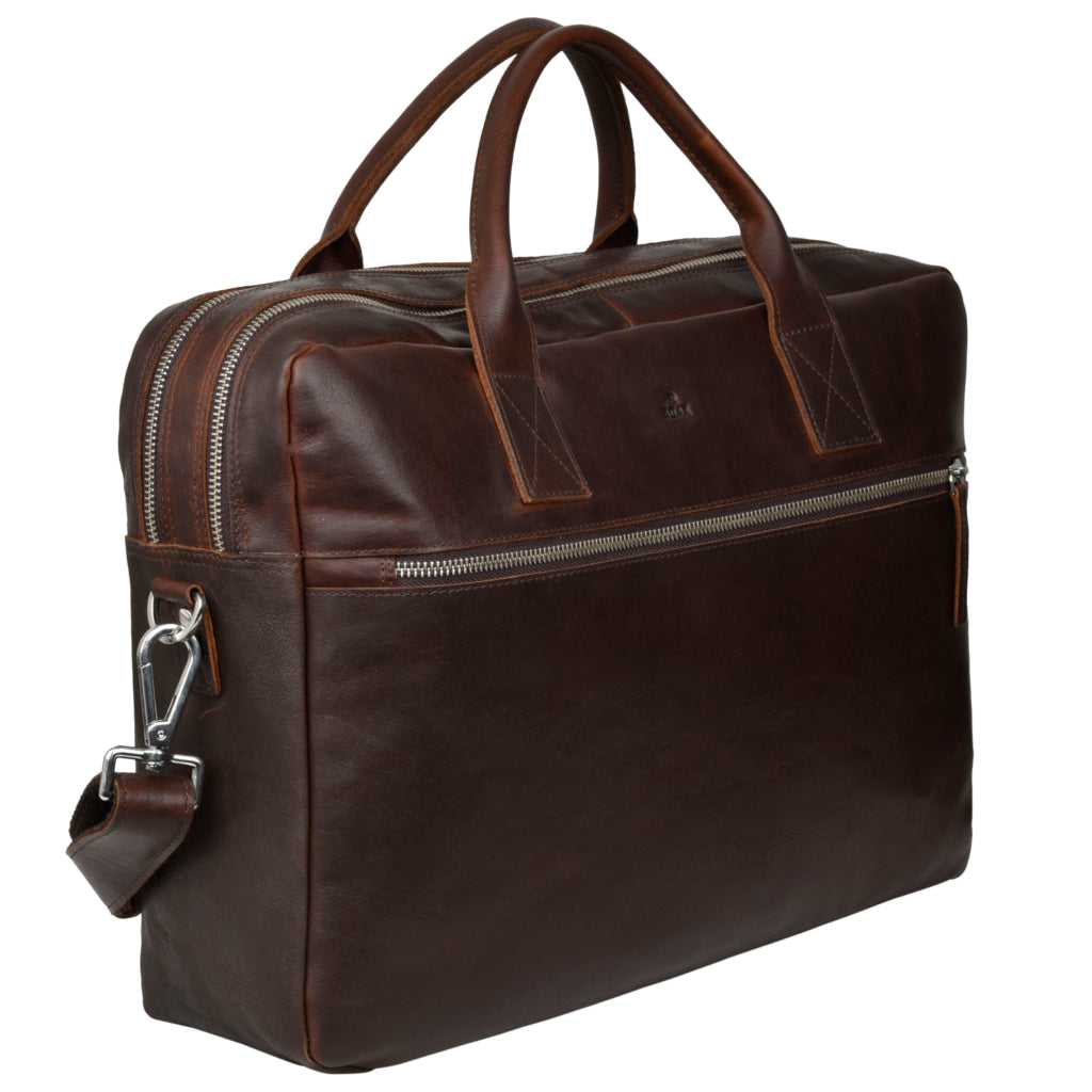 Catania briefcase Axel 15,6' Dark Brown